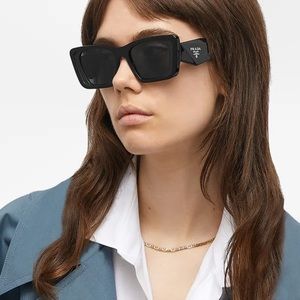 Semi-Used PRADA PR 08YS SYMBOLE SUNGLASSES
BLACK